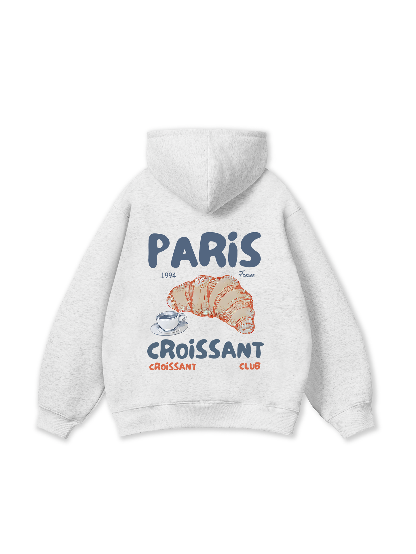 Áo Hoodie Nỉ Bông Paris Coissant