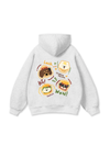 Áo Hoodie Nỉ Bông Sweet Pastry Cute Humburger