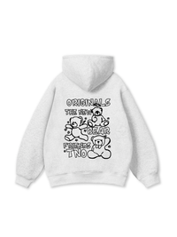 Bear Friends Doodle Artwork Hoodie