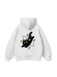 A Black Cat Hoodie