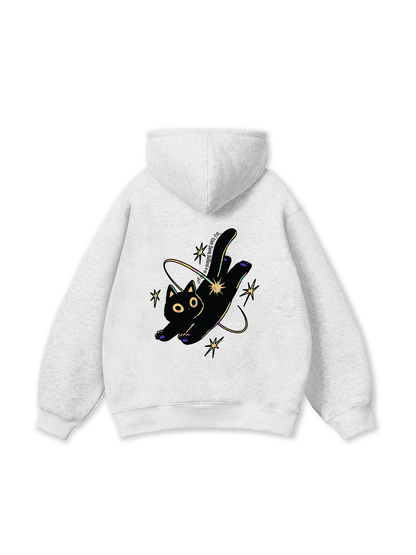 A Black Cat Hoodie