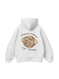 Áo Hoodie Nỉ Bông Sweet Pastry Meow Meow Bead