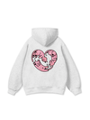 Áo Hoodie Nỉ Bông Meow Meow Heart