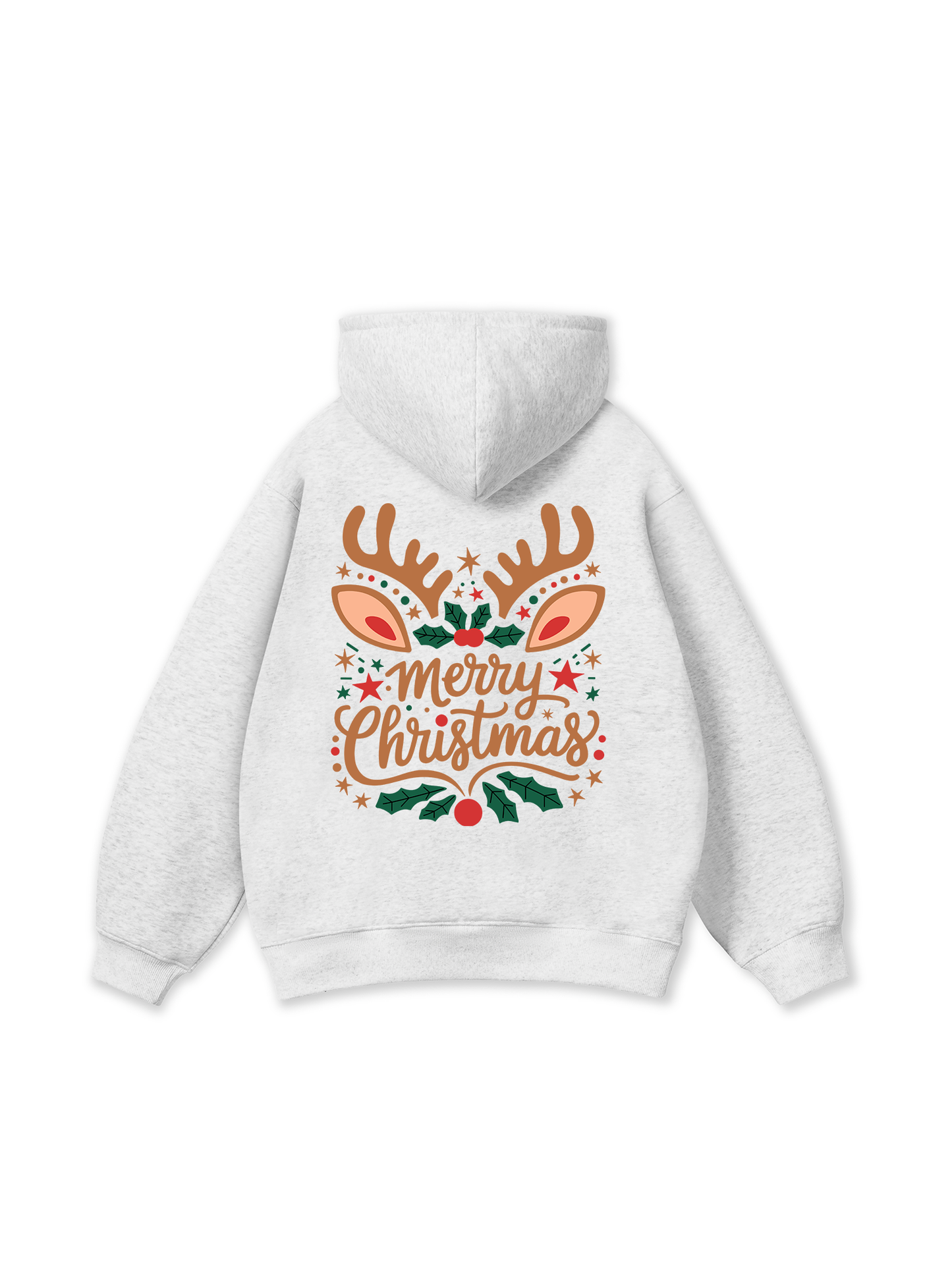 Holly Reindeer Hoodie