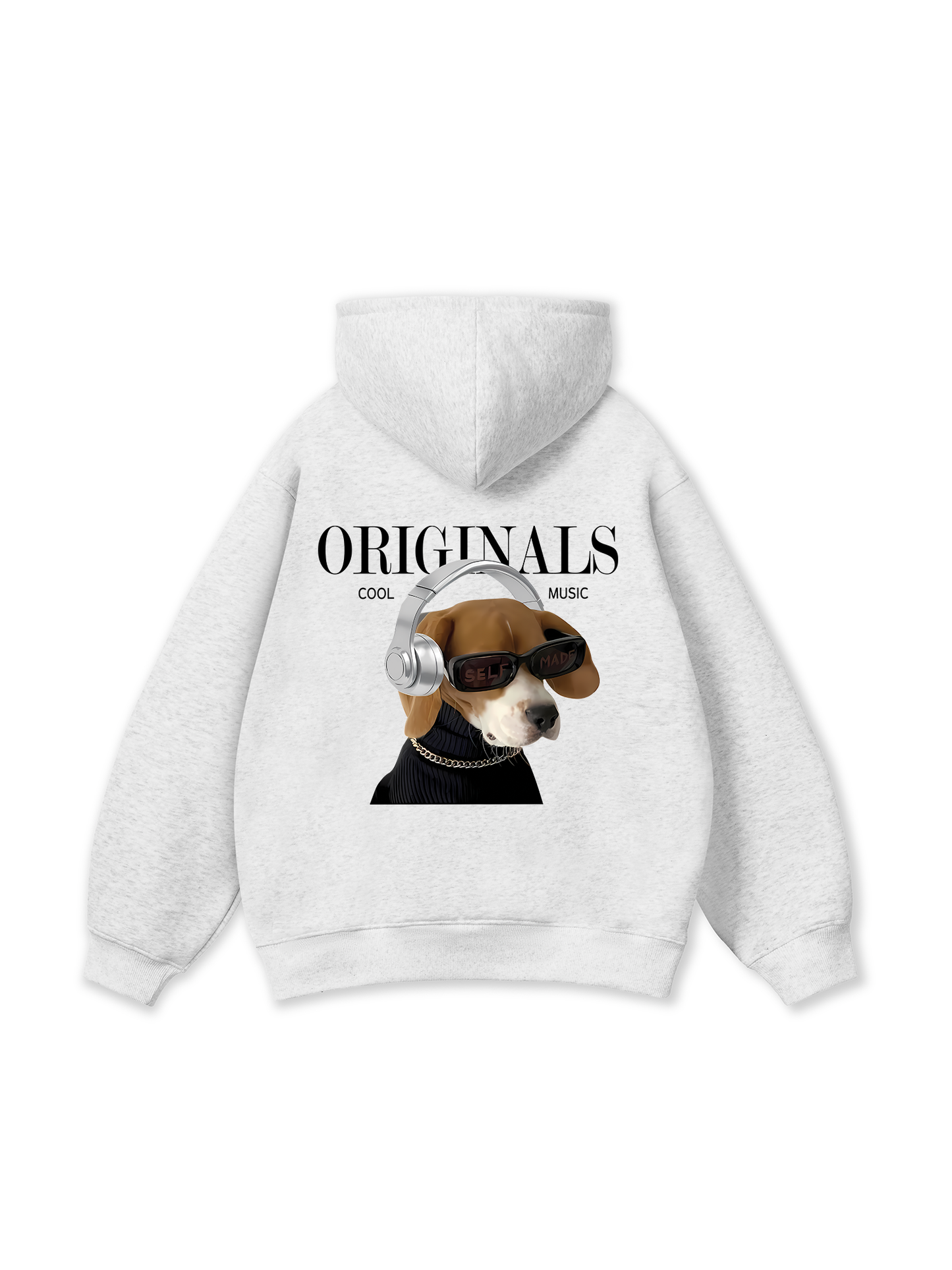 Animal Mood Cool Music Dog Hoodie