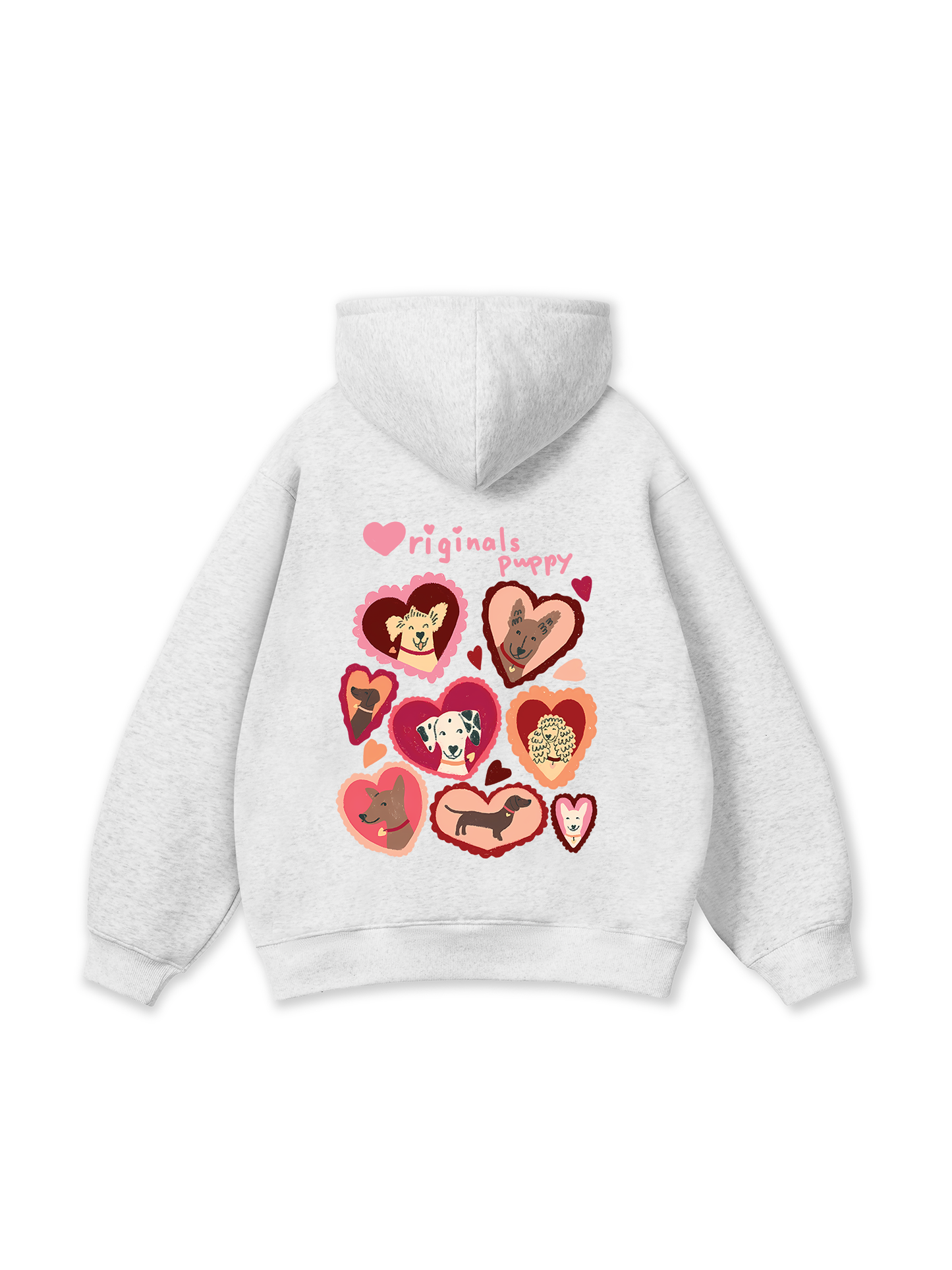Animal Puppy Heart Hoodie