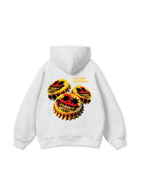 Gangster Smile Cap Art Hoodie