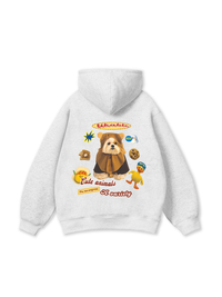 Áo Hoodie Nỉ Bông Sweet Pastry And Puppy Duck