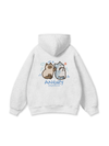 Áo Hoodie Nỉ Bông Angry Luv Cat Couple