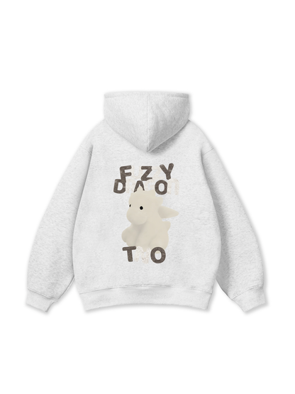 Áo Hoodie Nỉ Bông Fuzzy Font Dragon