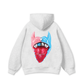 BOUNCE BACK© two-tone devil lip Hoodie