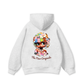 Colorful Plush Doll Head Cover Cartoon girl Hoodie