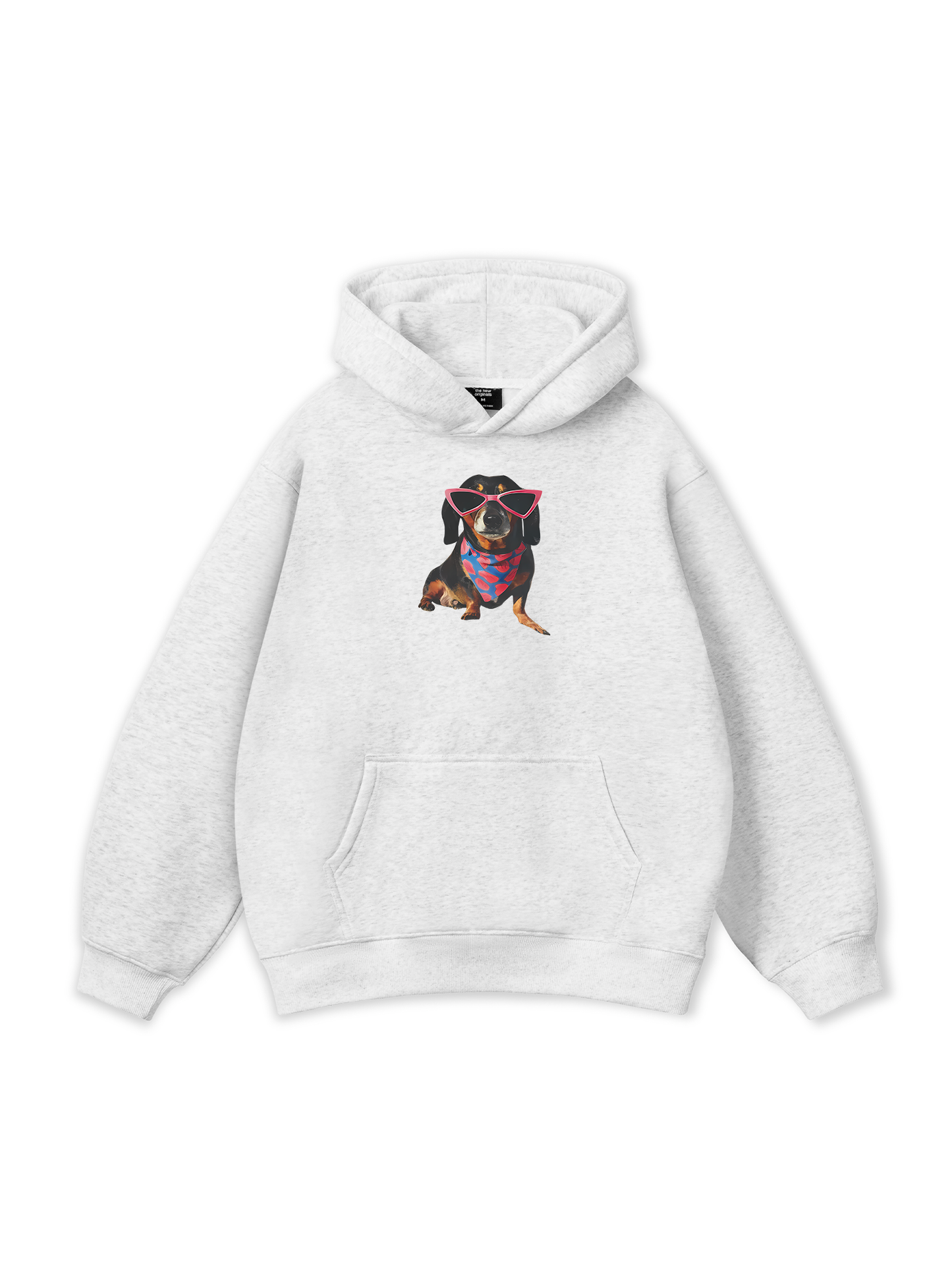 Animal Pink Glasses Hoodie