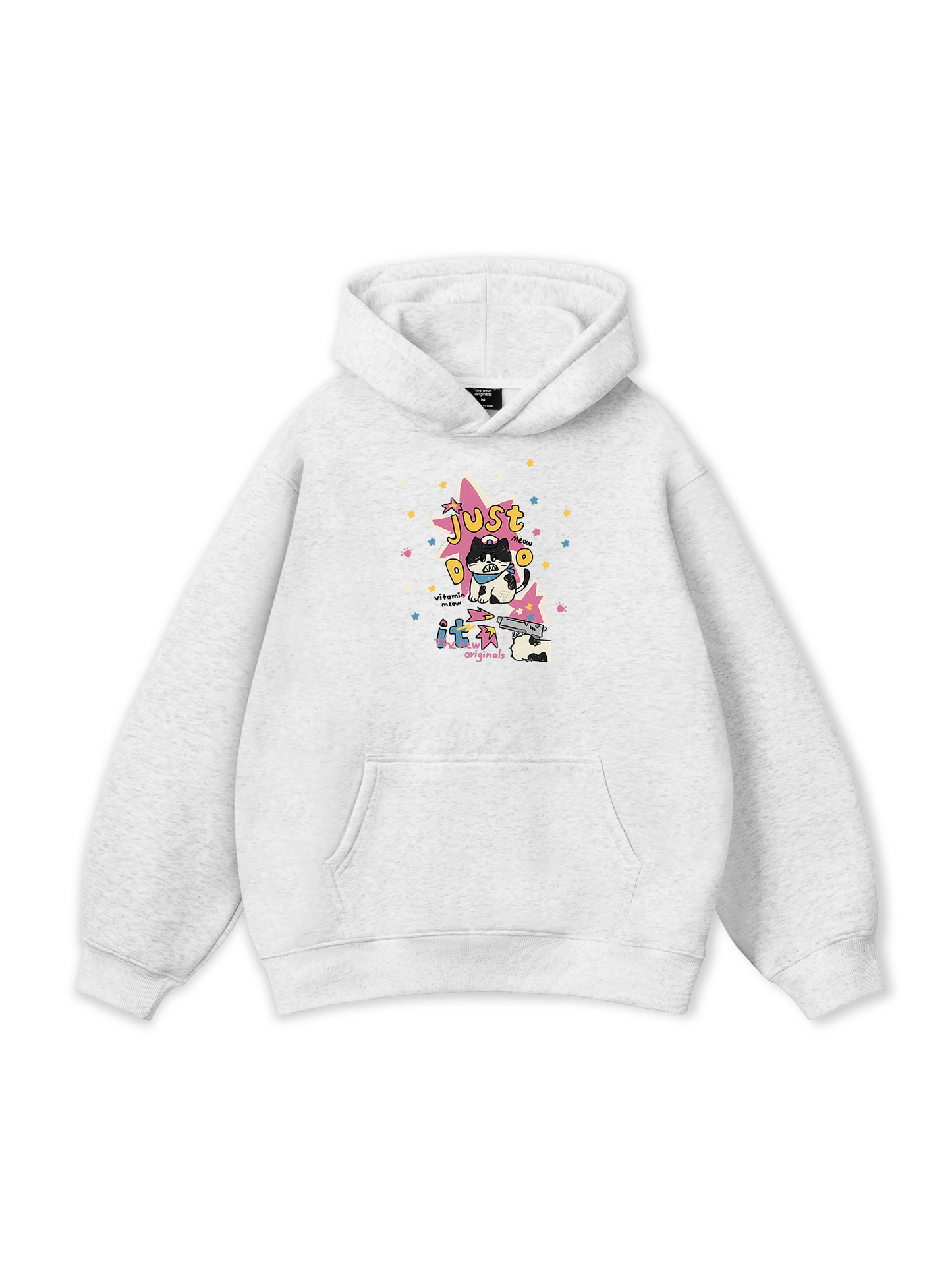 Cute Just Meow Hoodie