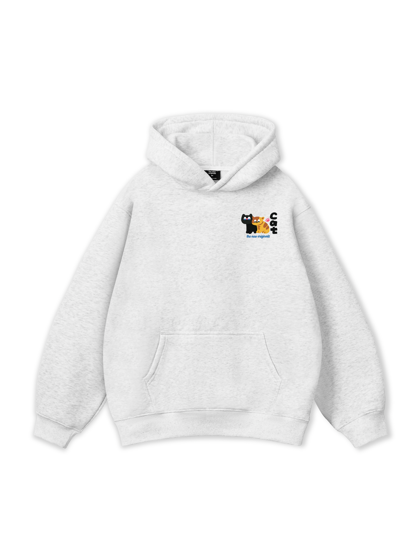 Áo Hoodie Nỉ Bông Side by Meow