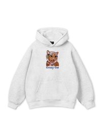 Crazy Cat Hoodie