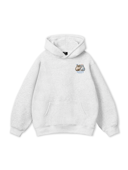 Yummy Luv Cat Couple Hoodie