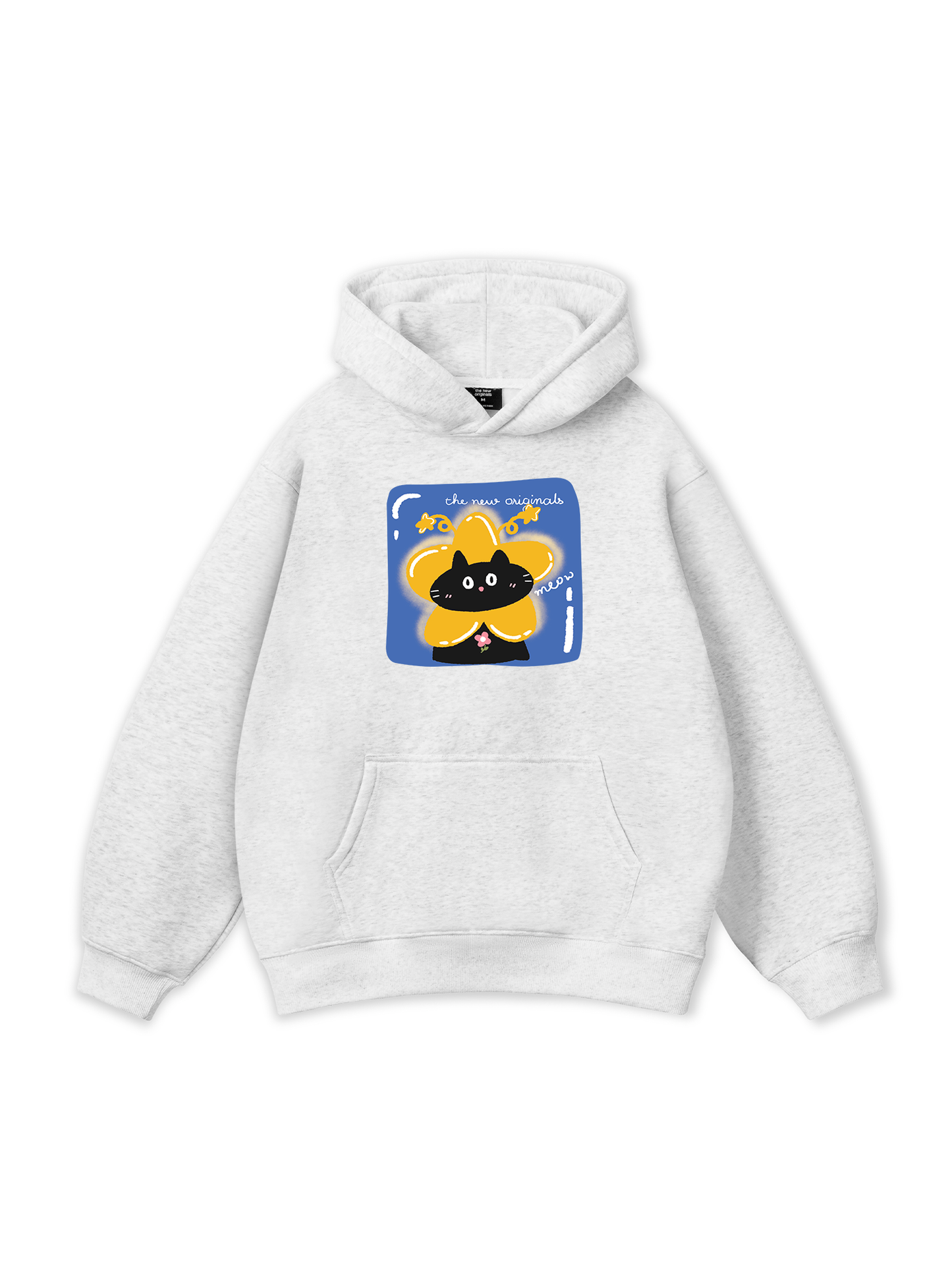 Áo Hoodie Nỉ Bông Black Cute Cat