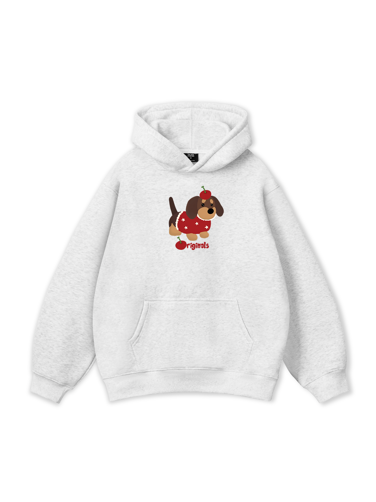 Animal Cute Puppy With Cherry Hoodie