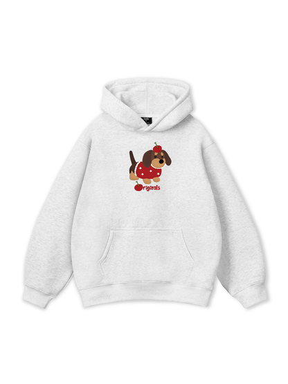 Animal Cute Puppy With Cherry Hoodie