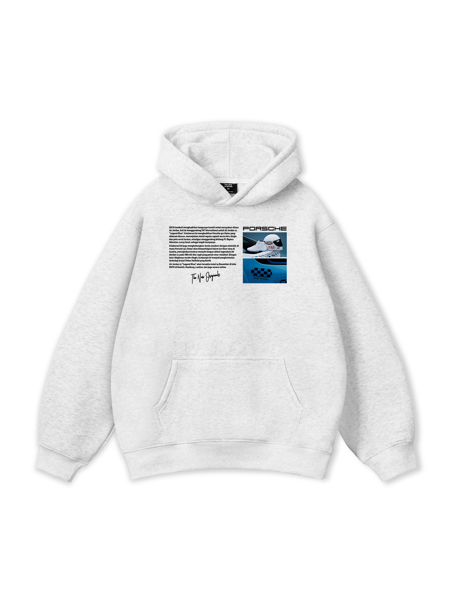 CAR Porsche 911 Blue Legend Hoodie