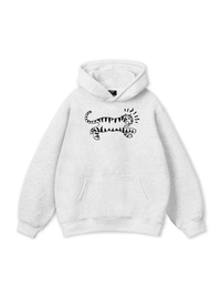 Áo Hoodie Nỉ Bông Tiger Sketch