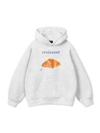 Áo Hoodie Nỉ Bông Croissant