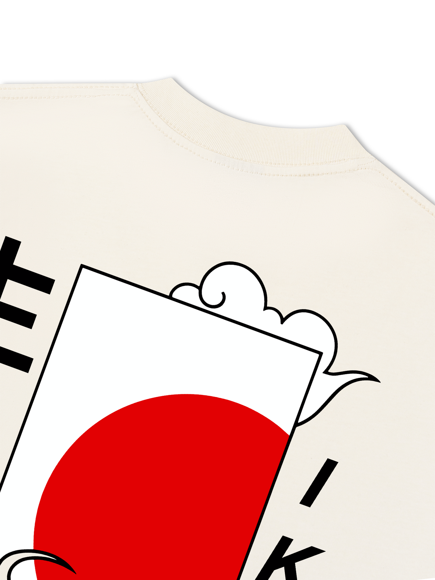 Áo Thun Relaxed Fit Ikigai Fuji & Rising Sun Tee