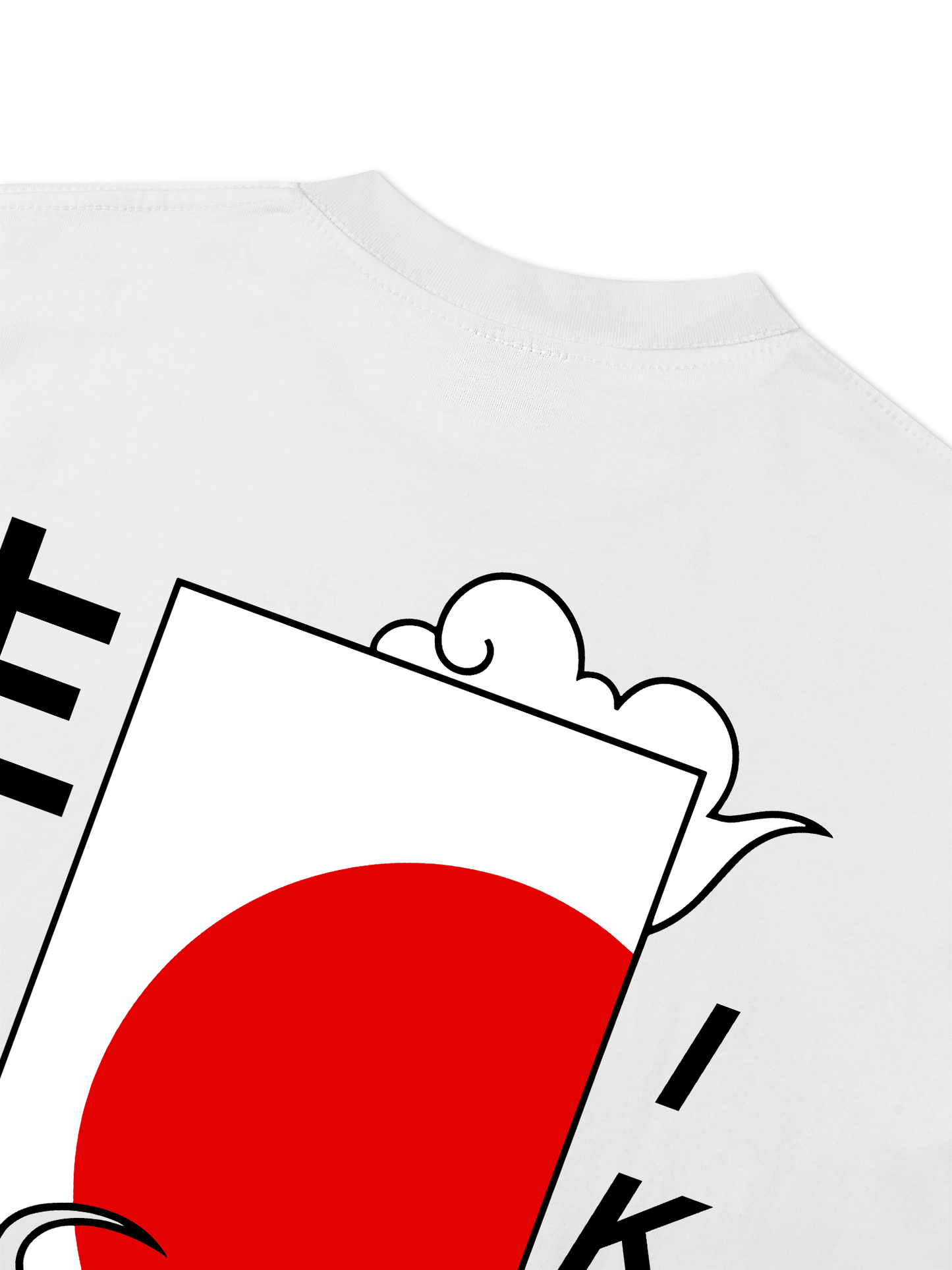 Áo Thun Relaxed Fit Ikigai Fuji & Rising Sun Tee