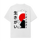 Áo Thun Relaxed Fit Ikigai Fuji & Rising Sun Tee