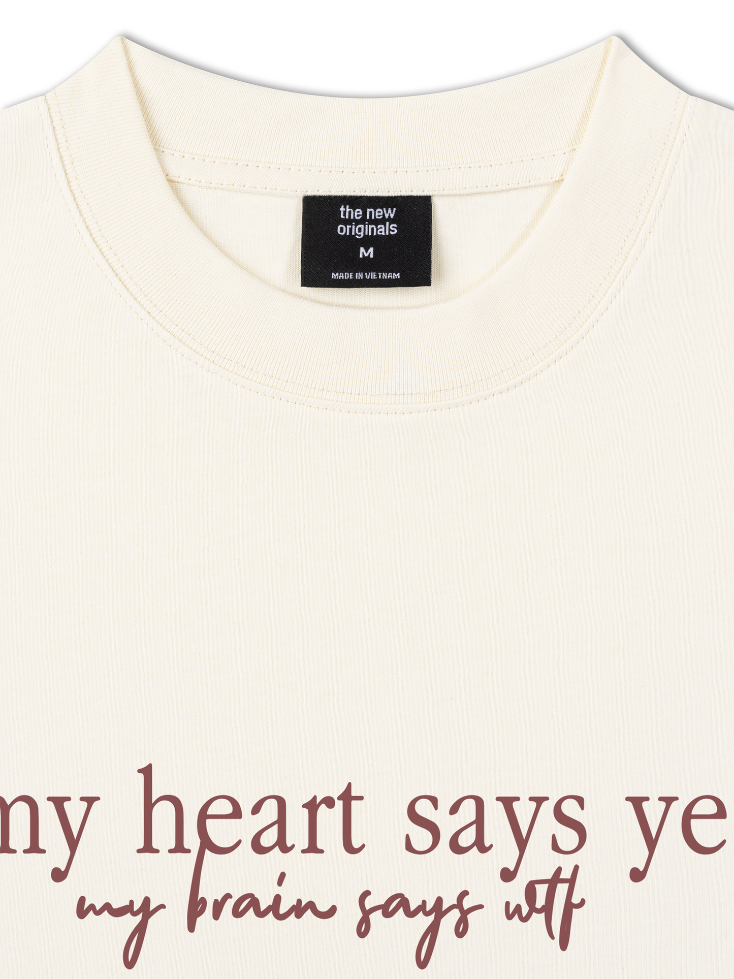 Áo Thun Relaxed Fit My Heart Say Yes