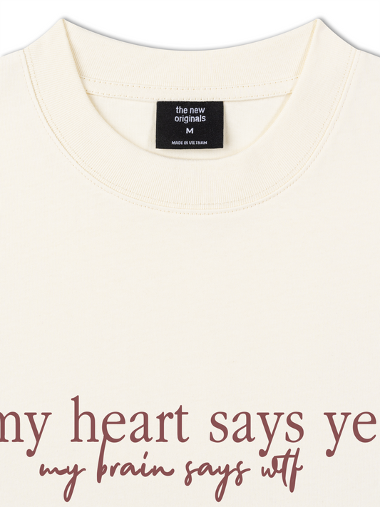 Áo Thun Relaxed Fit My Heart Say Yes