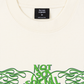 Áo Thun Relaxed Fit Not So Social Today Green Fire