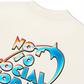 Áo Thun Relaxed Fit Not So Social Today Neon Holographic