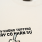Áo Thun Relaxed Fit Hội Mèo Topping hơi quậy