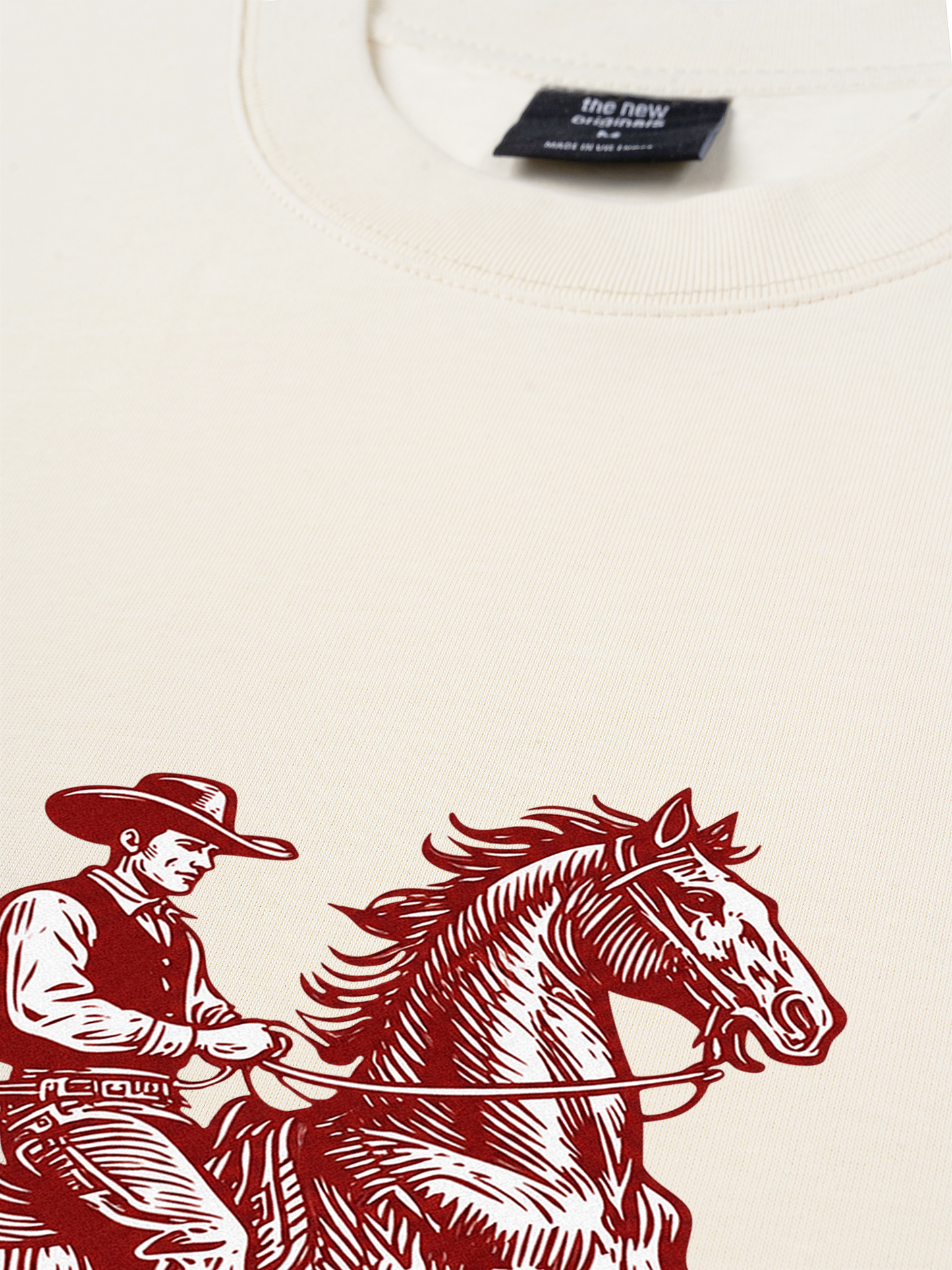 Áo Thun Relaxed Fit The Bad Horse Ace of Heart