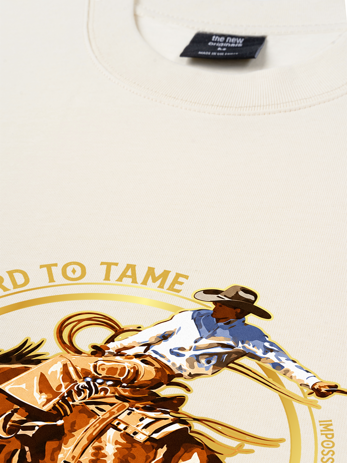 Áo Thun Relaxed Fit The Bad Horse Hard To Tame
