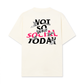 Áo Thun Relaxed Fit Not So Social Today Sad Boyz