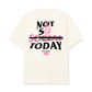 Áo Thun Relaxed Fit Not So Social Today Sprayed