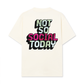 Áo Thun Relaxed Fit Not So Social Today Atlas State