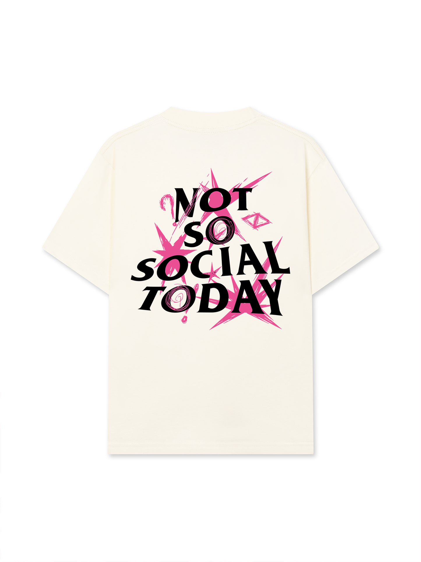 Áo Thun Relaxed Fit Not So Social Today