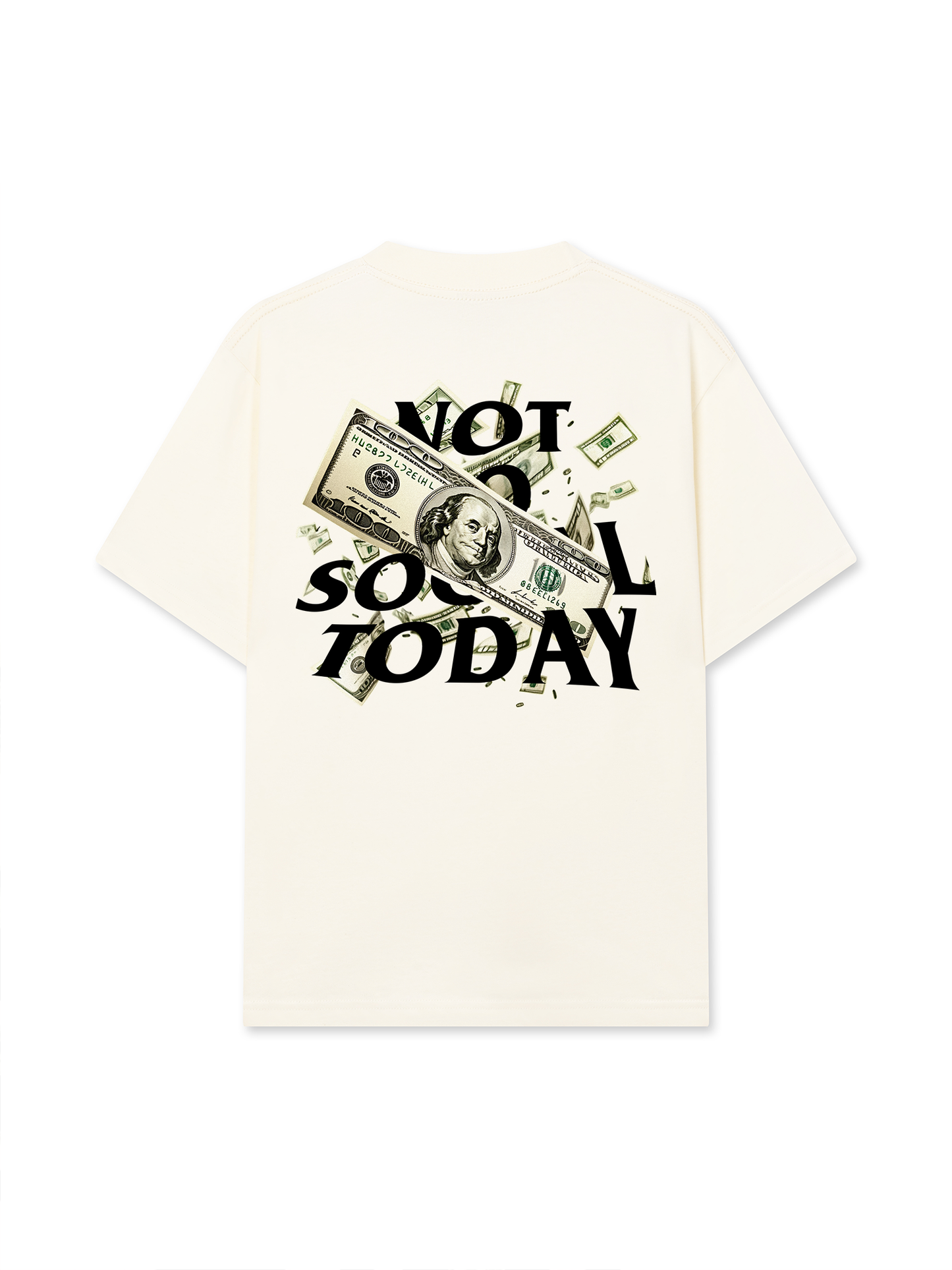 Áo Thun Relaxed Fit Not So Social Today Millionaires