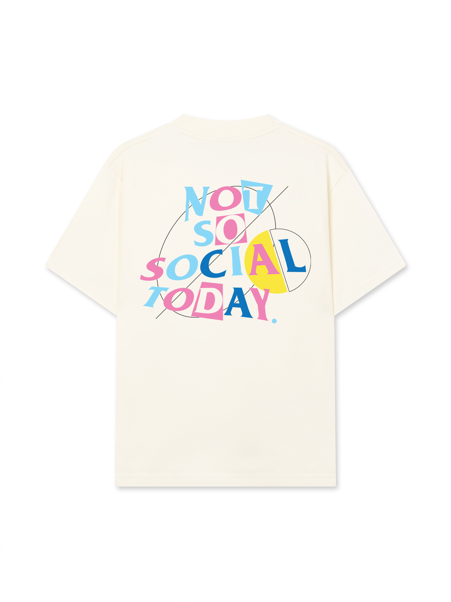 Áo Thun Relaxed Fit Not So Social Today Abstract Introvert