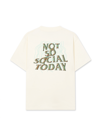 Áo Thun Relaxed Fit Not So Social Today Ripple