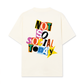 Áo Thun Relaxed Fit Not So Social Today Scrapped Notes