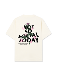 Áo Thun Relaxed Fit Not So Social Today Prettiest Flower