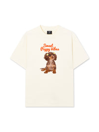 Áo Thun Relaxed Fit  Sweet Puppy Vibe