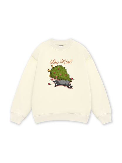 Christmas Trouble Cat Sweater