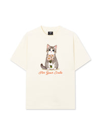 Áo Thun Relaxed Fit  Blooming Kitty