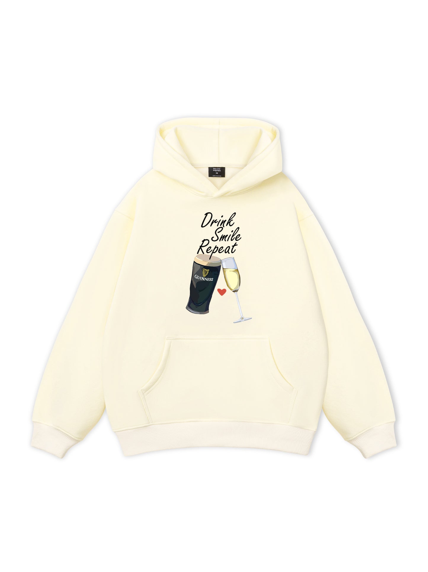 Drink, Smlie, Repeat Hoodie